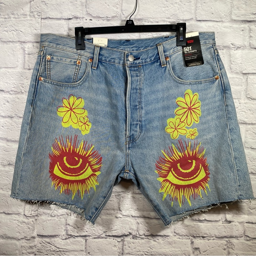 NWT Men’s Levis 501 ‘93 Denim Shorts Size 38